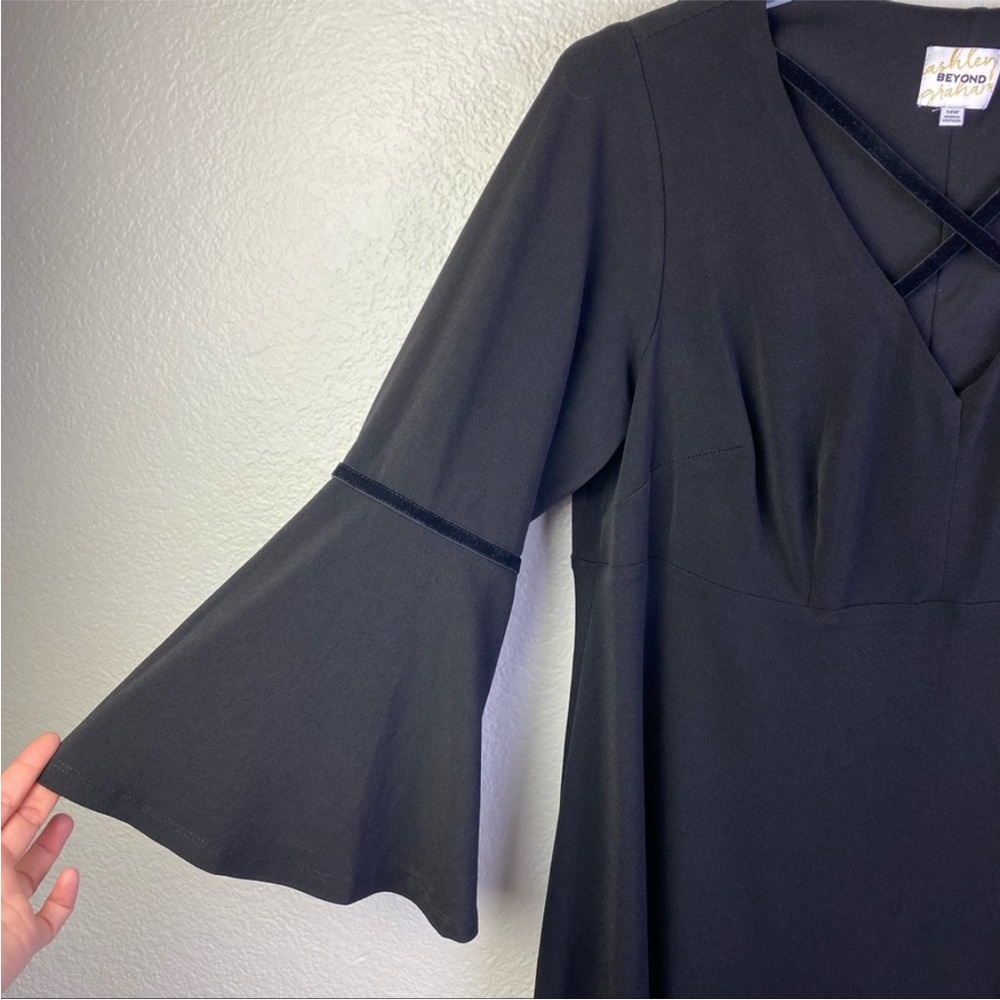Ashley Graham Beyond Black Dress Size 14w - Picture 6 of 11